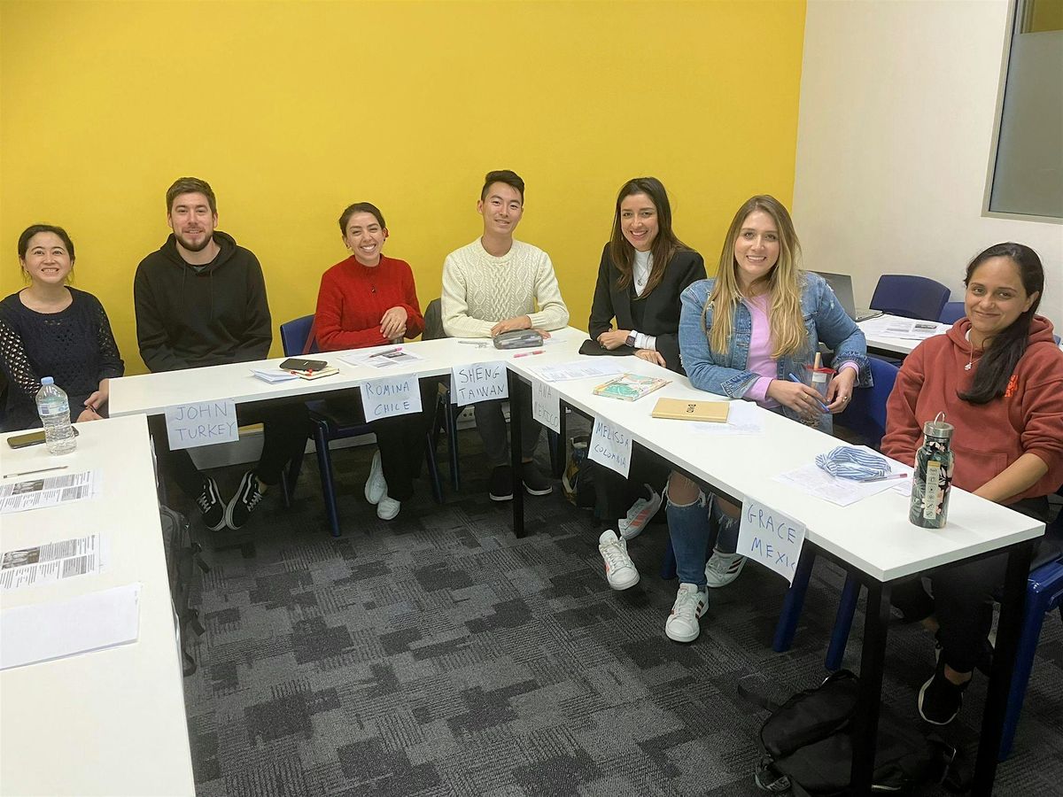 Upper-Intermediate Level Free English Classes (Sydney) (C26)