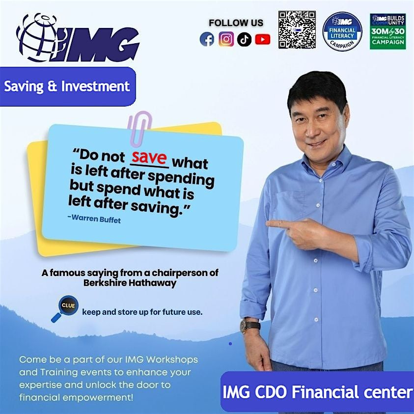 FREE INVESTMENT SEMINAR: "Build Your Future-Guide to Saving and Investing"