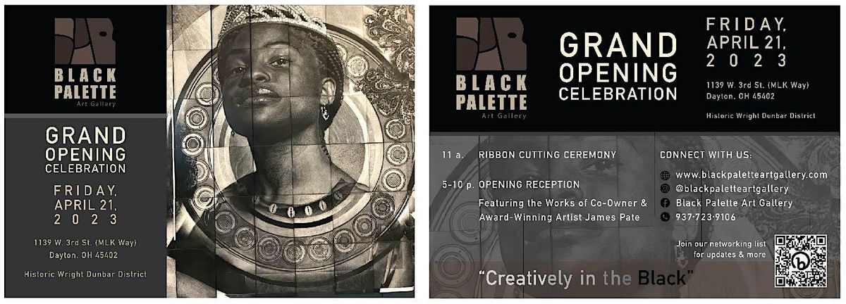 INTRODUCING BLACK PALETTE ART GALLERY: Grand Opening Celebration