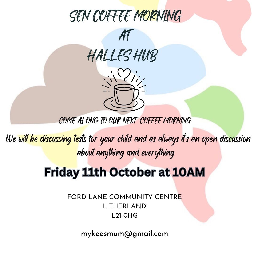 Coffee Morning: Child Health Tests Discussion