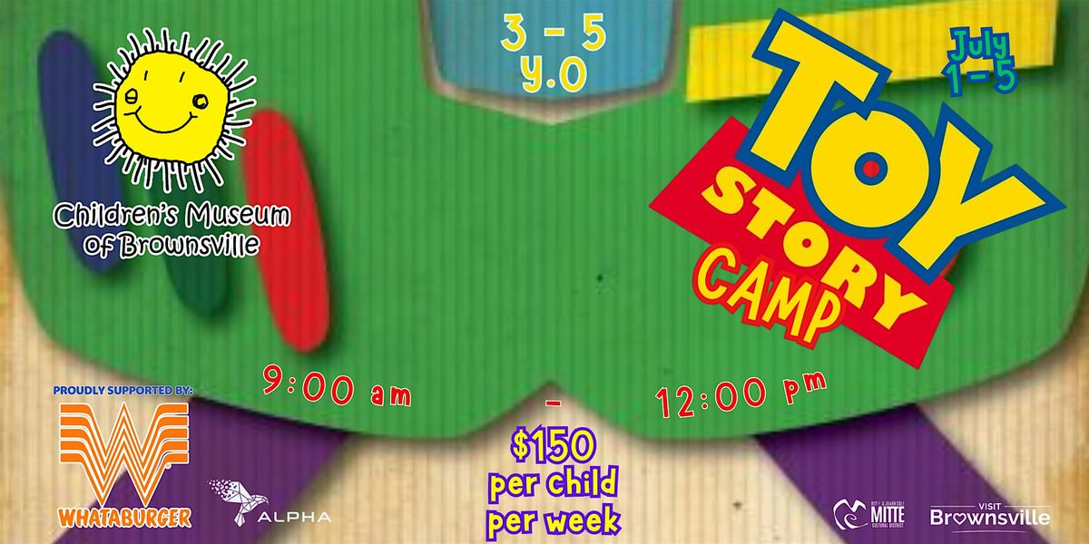 Toy Story Summer Camp (Ages 3-5)