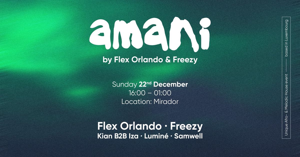 Amani by Flex Orlando & Freezy