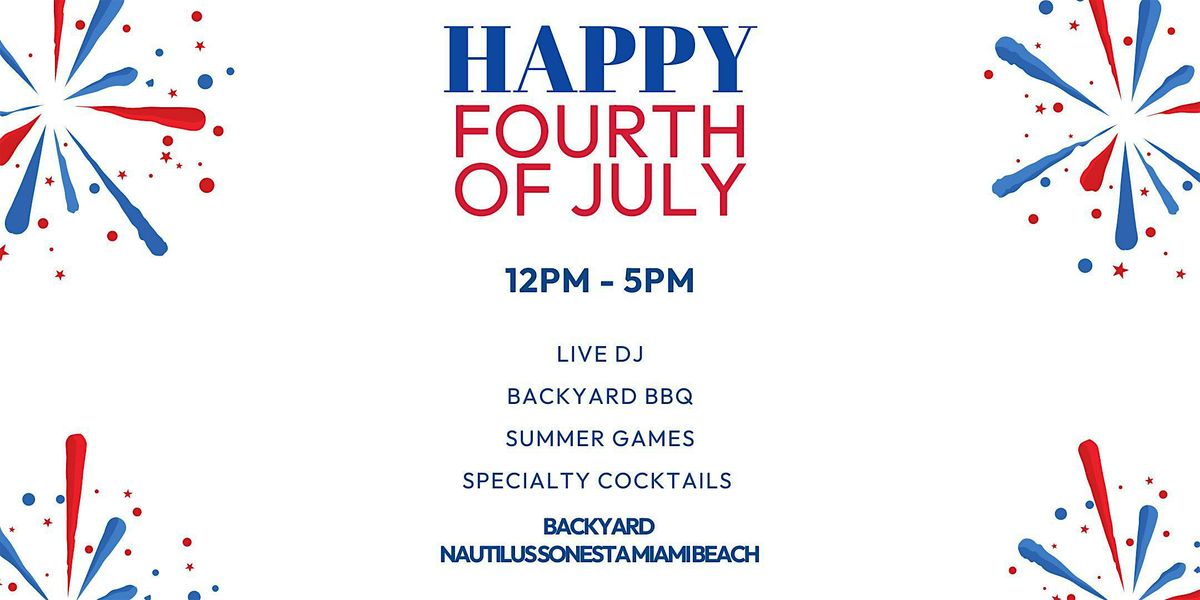 FOURTH OF JULY IN NAUTILUS!