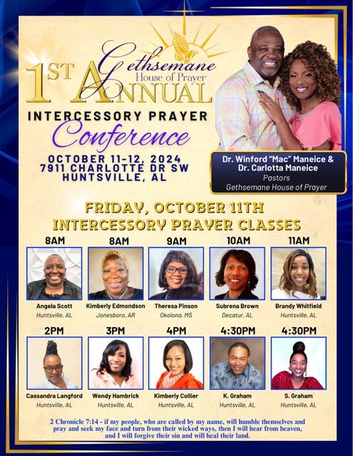 1st Annual Intercessory Prayer Conference