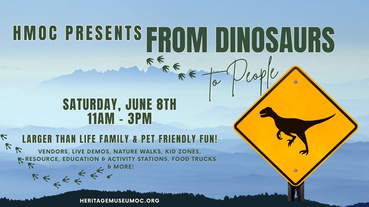 HMOC From Dinosaurs to People
