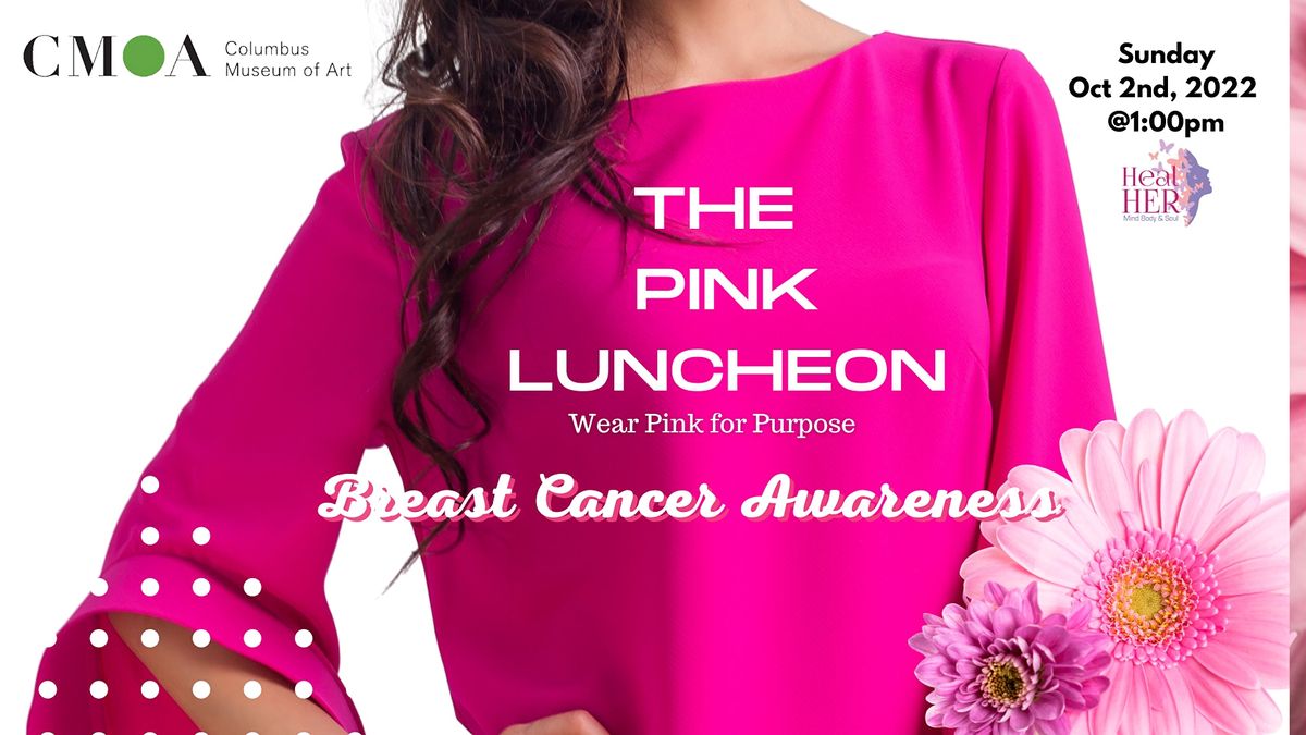 The Pink Luncheon, in honor of Breast Cancer Awareness Month, Columbus