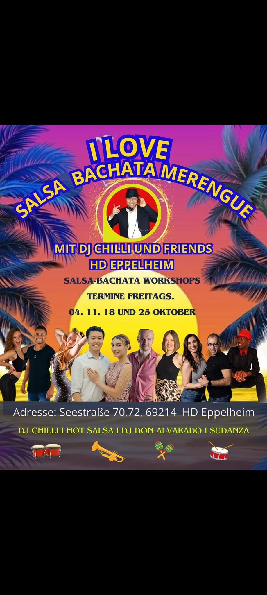 I LOVE SALSA BACHATA MERENGUE - HD