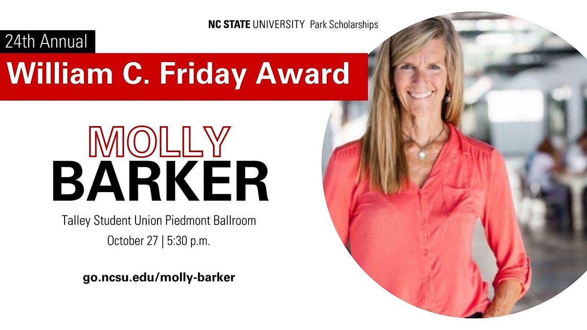 2022 William C. Friday Award Honoring Molly Barker