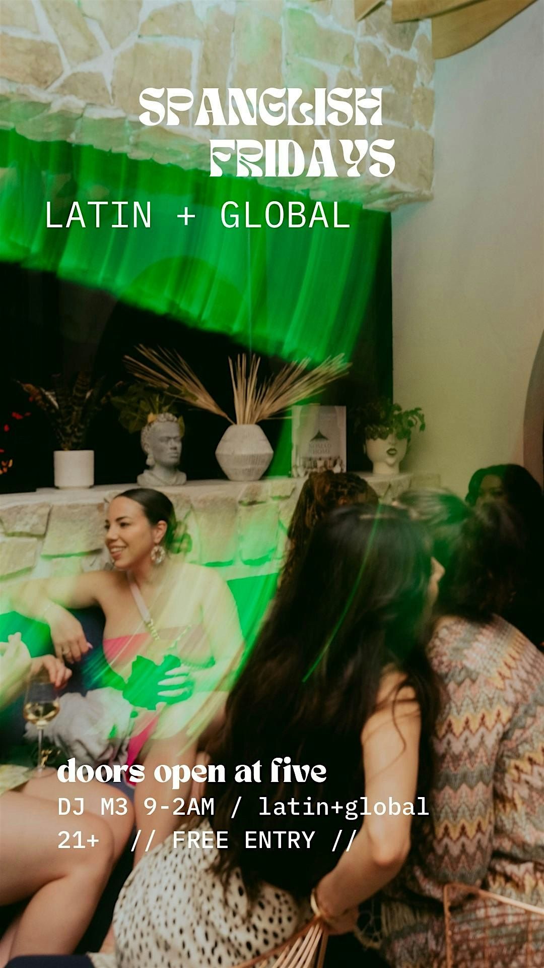 SPANGLISH FRIDAYS: The Latin + Global Dance Party