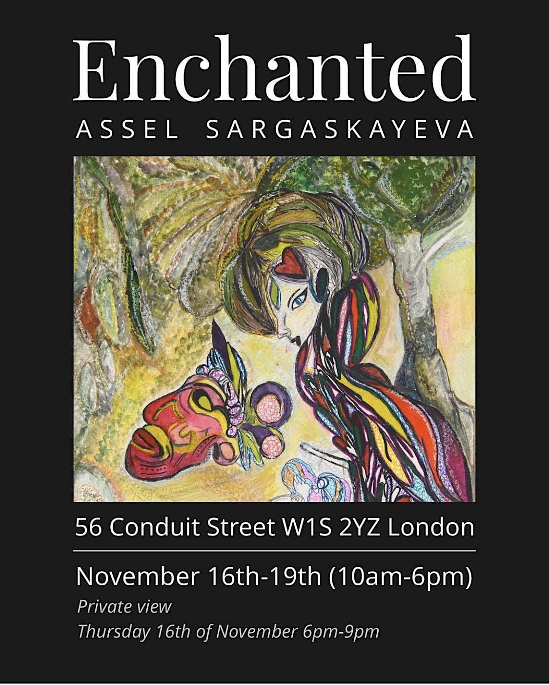Enchanted art exhibition