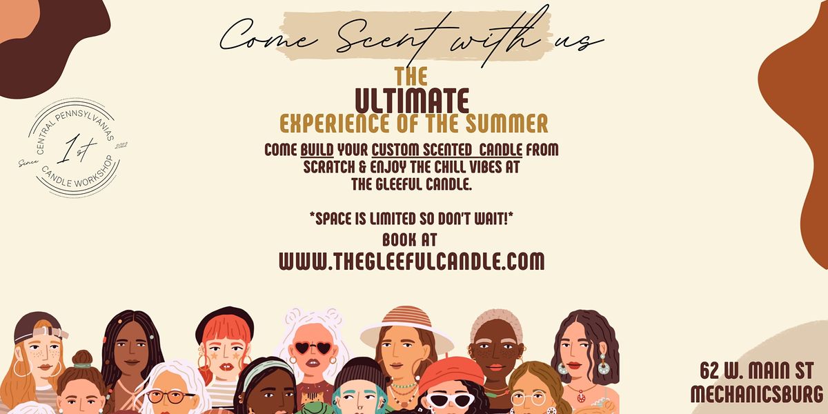 Candle Making Experience !, The Gleeful Candle Co