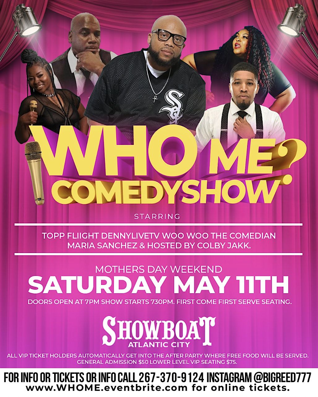 WHO ME? THE COMEDY SHOW