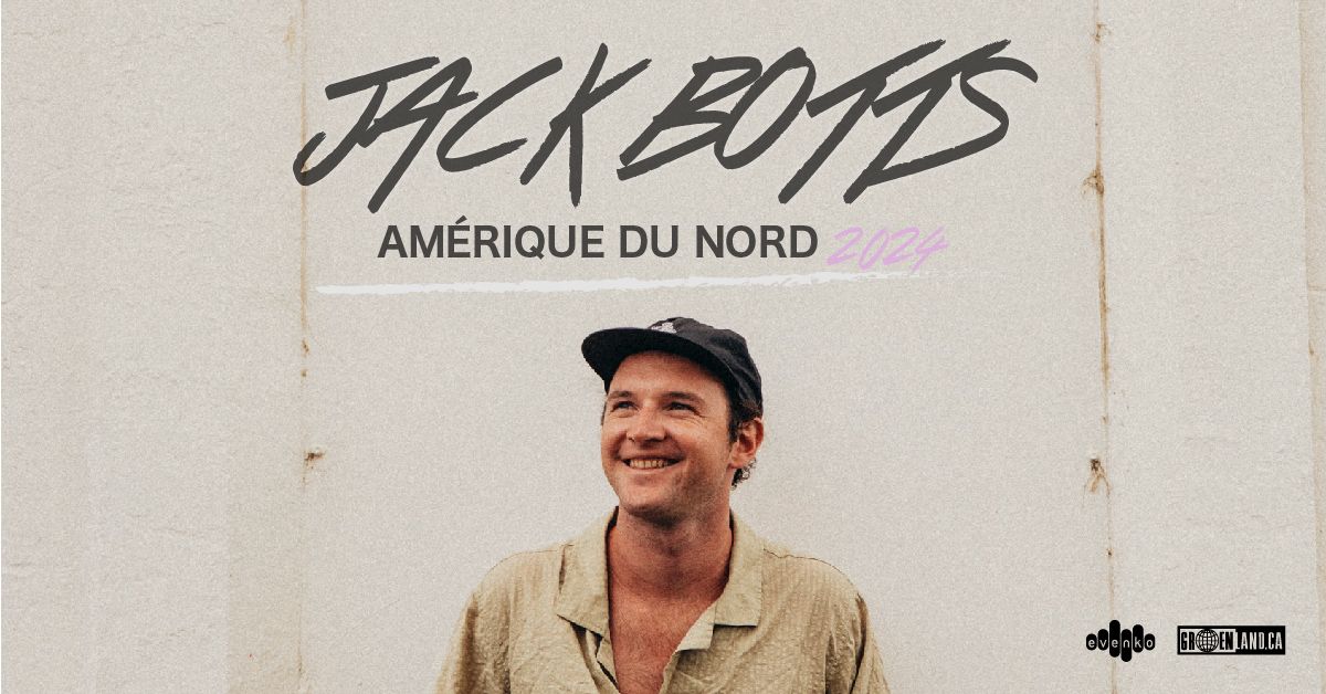 JACK BOTTS - Live at Studio TD, Montreal, QC