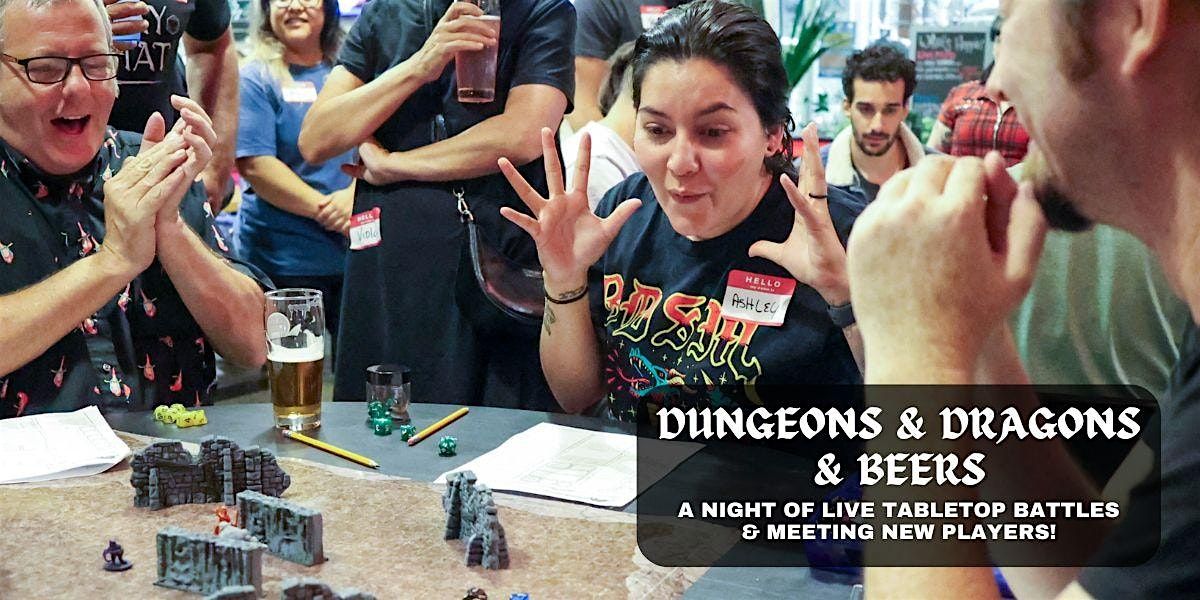 Dungeons & Dragons & Beers (Live D&D Battles!)- Point Loma