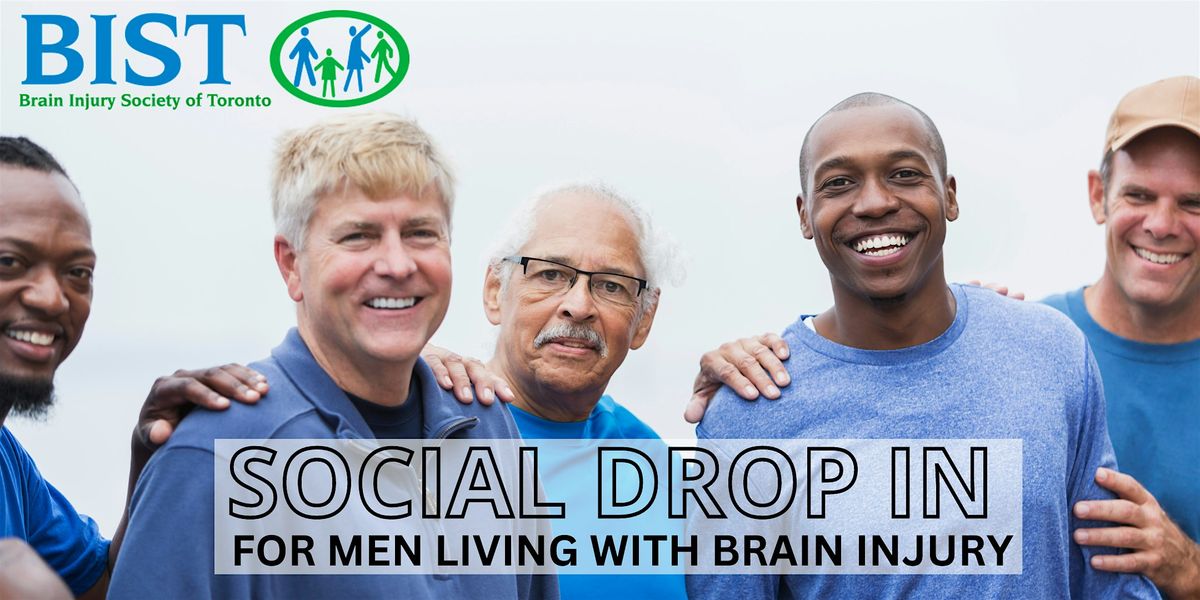 Social Drop In for Men Living with Brain Injury (IN PERSON)