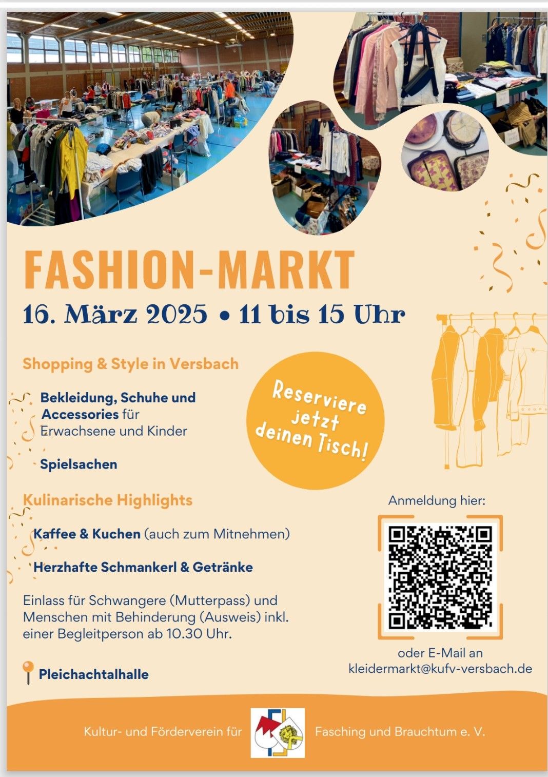 Fashionmarkt f\u00fcr Gro\u00df und Klein - Kinderkleidermarkt\/ Erwachsenenkleidermarkt