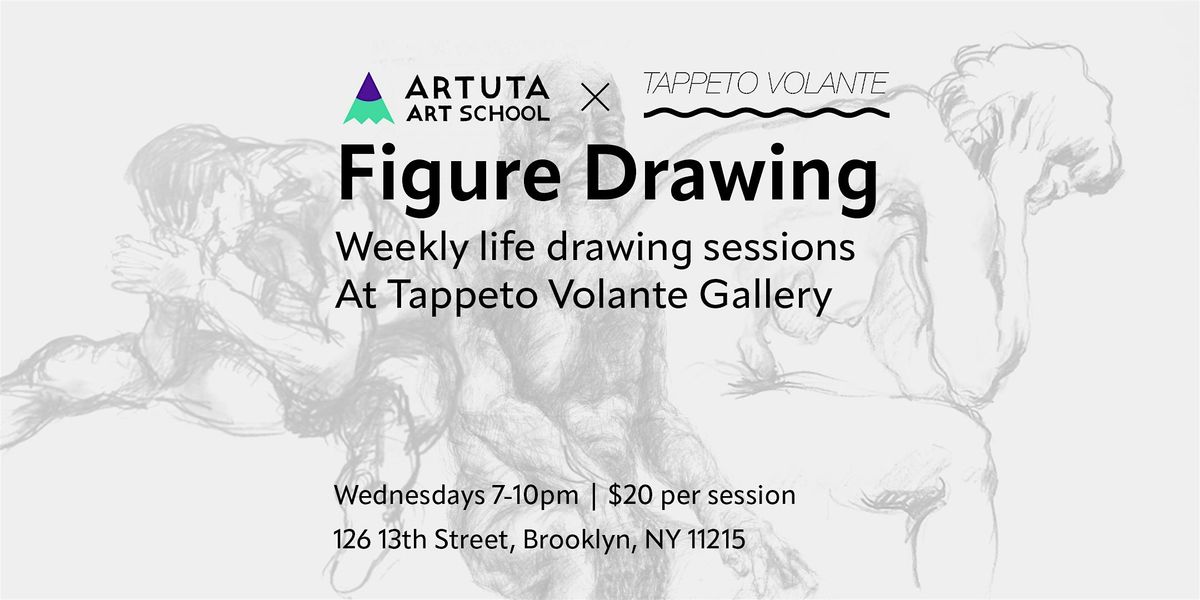 Figure Drawing Session at Tappeto Volante Gallery