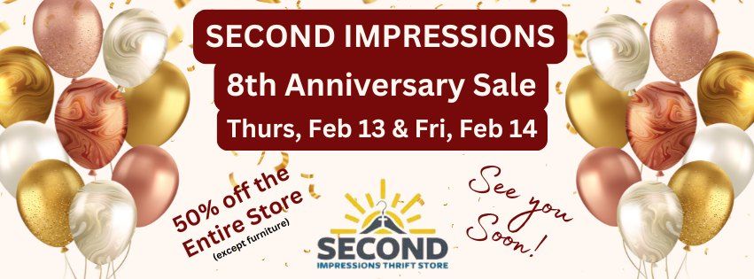 8th Anniversary Sale