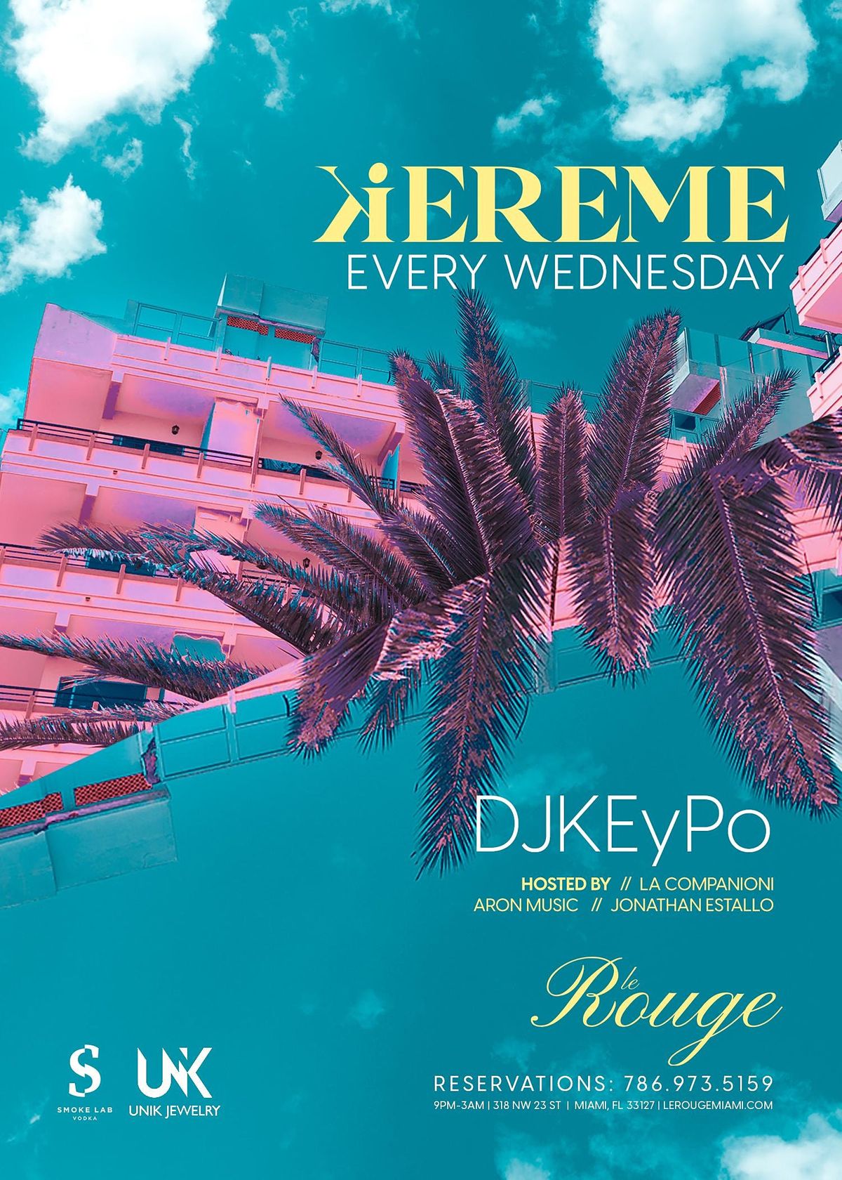 KIEREME Wednesday's at Le Rouge