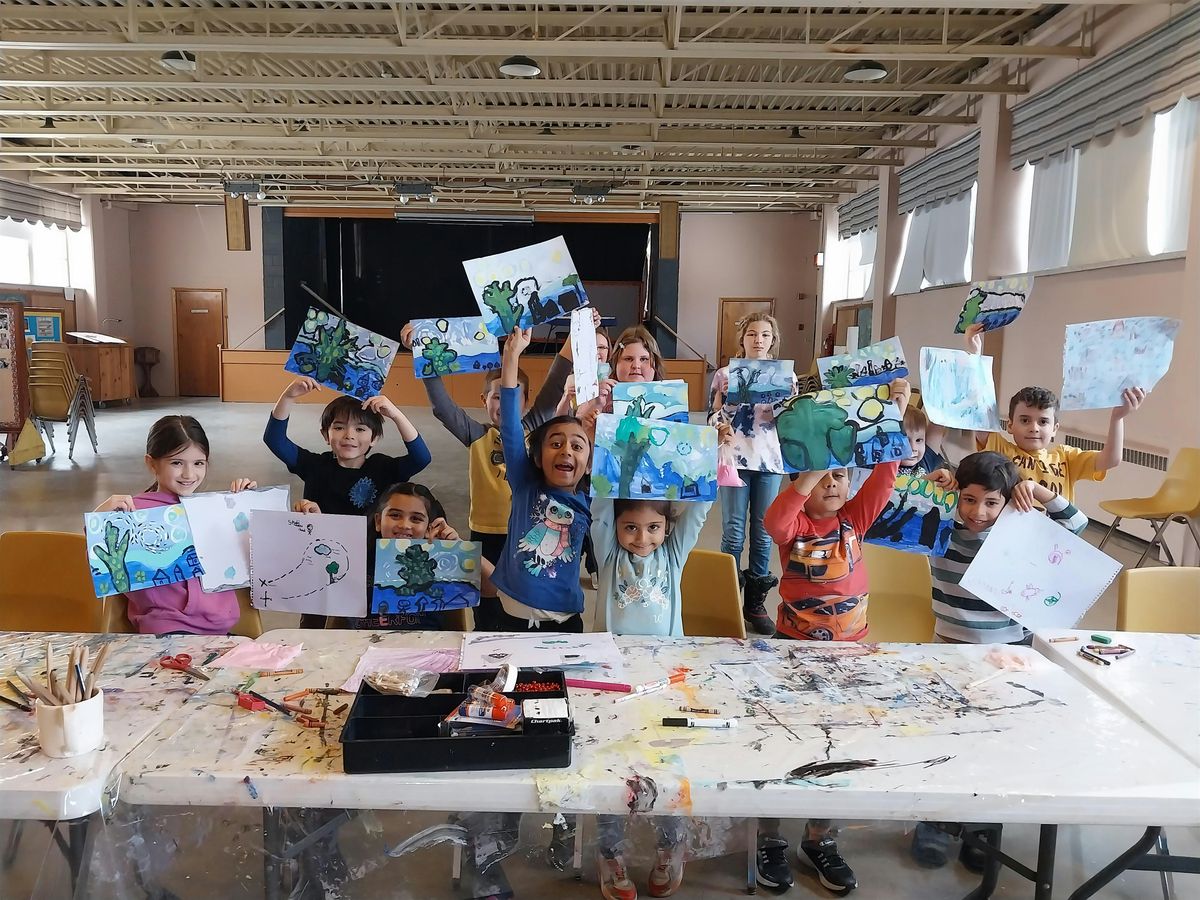 PA-Day ART Camp for  Kids of Ages 5-14 Years Old