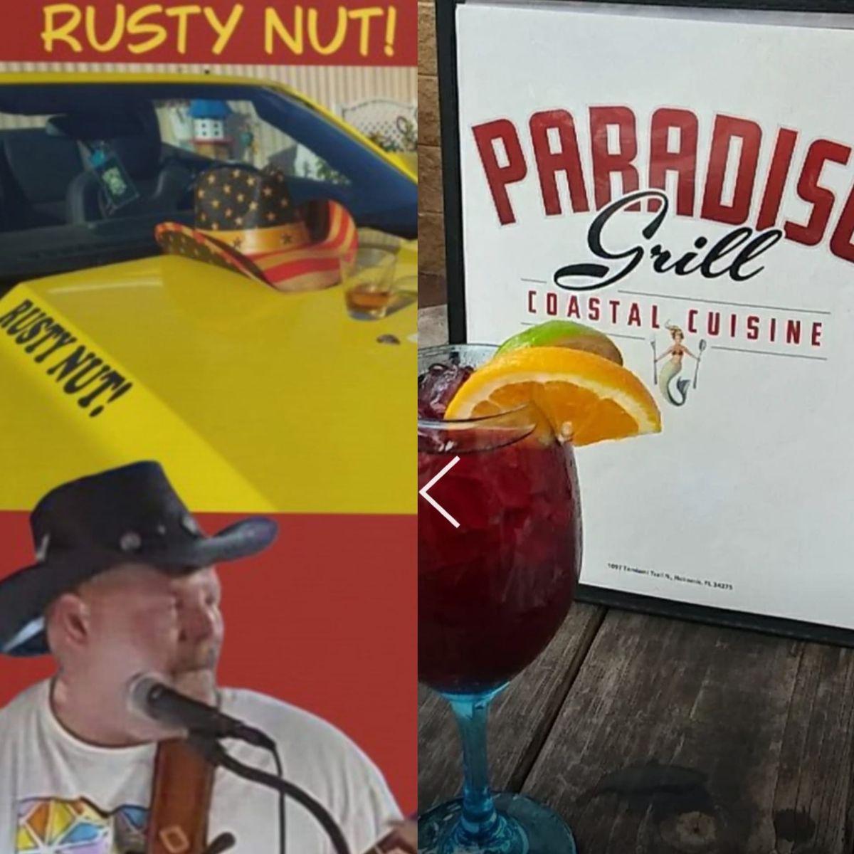 RUSTY NUT! @ Paradise Grill!