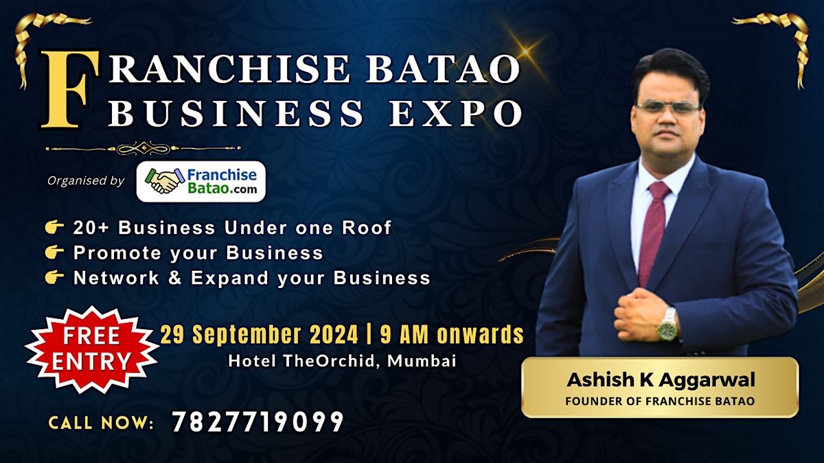 Franchise Batao Business Expo in Mumbai