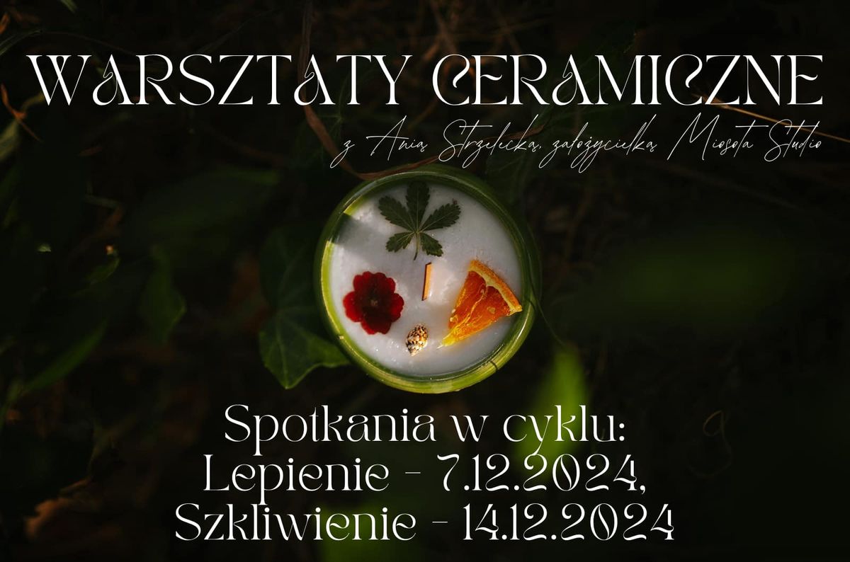 Warsztaty  ceramiczne z Ani\u0105 Strzeleck\u0105 - Miosota Studio