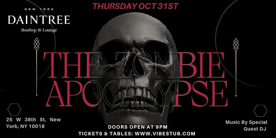 Halloween Night "Zombie Apocalypse" Party at Daintree Rooftop NYC - 10\/31