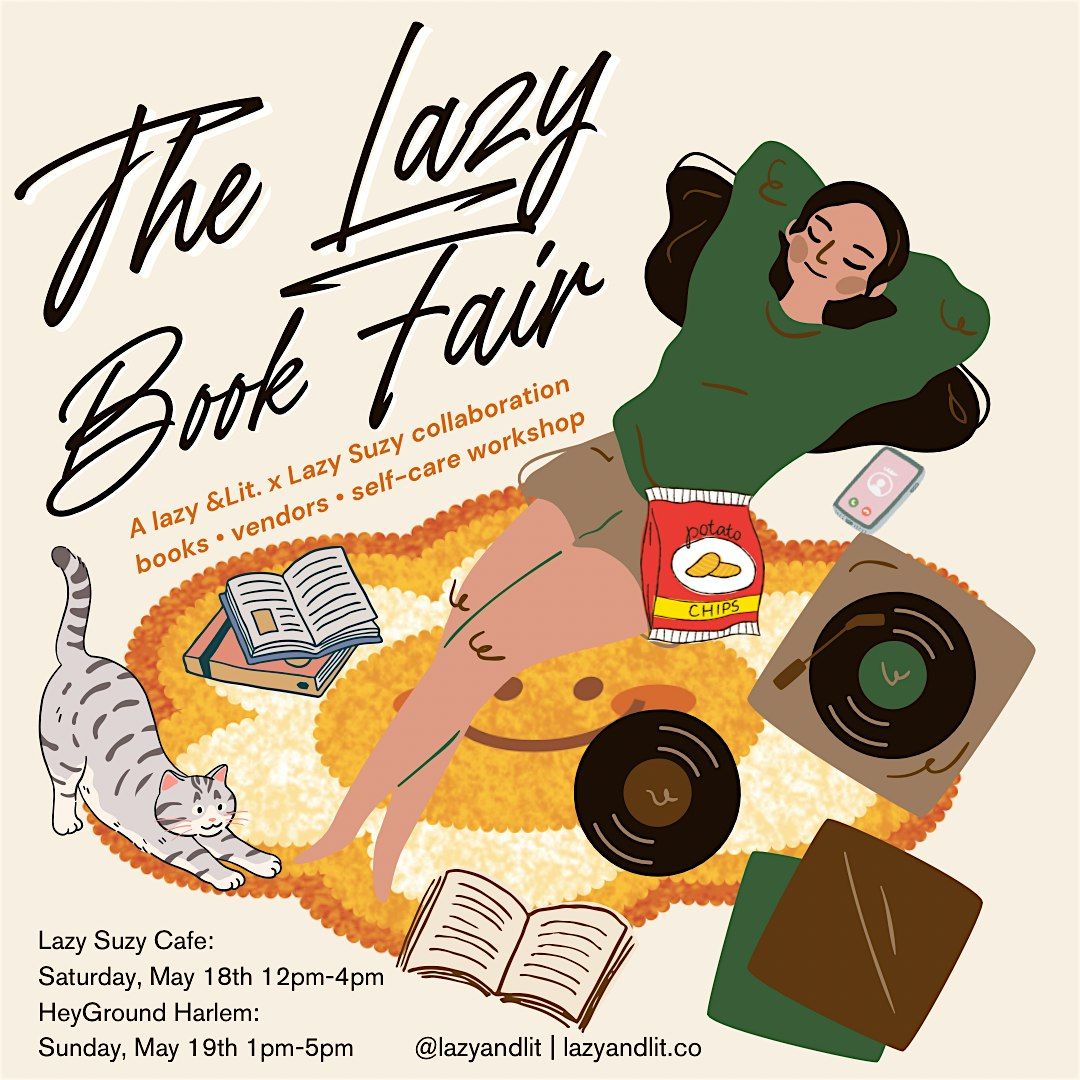 The Lazy Book Fair: A Lazy &Lit. and Lazy Suzy Collaboration