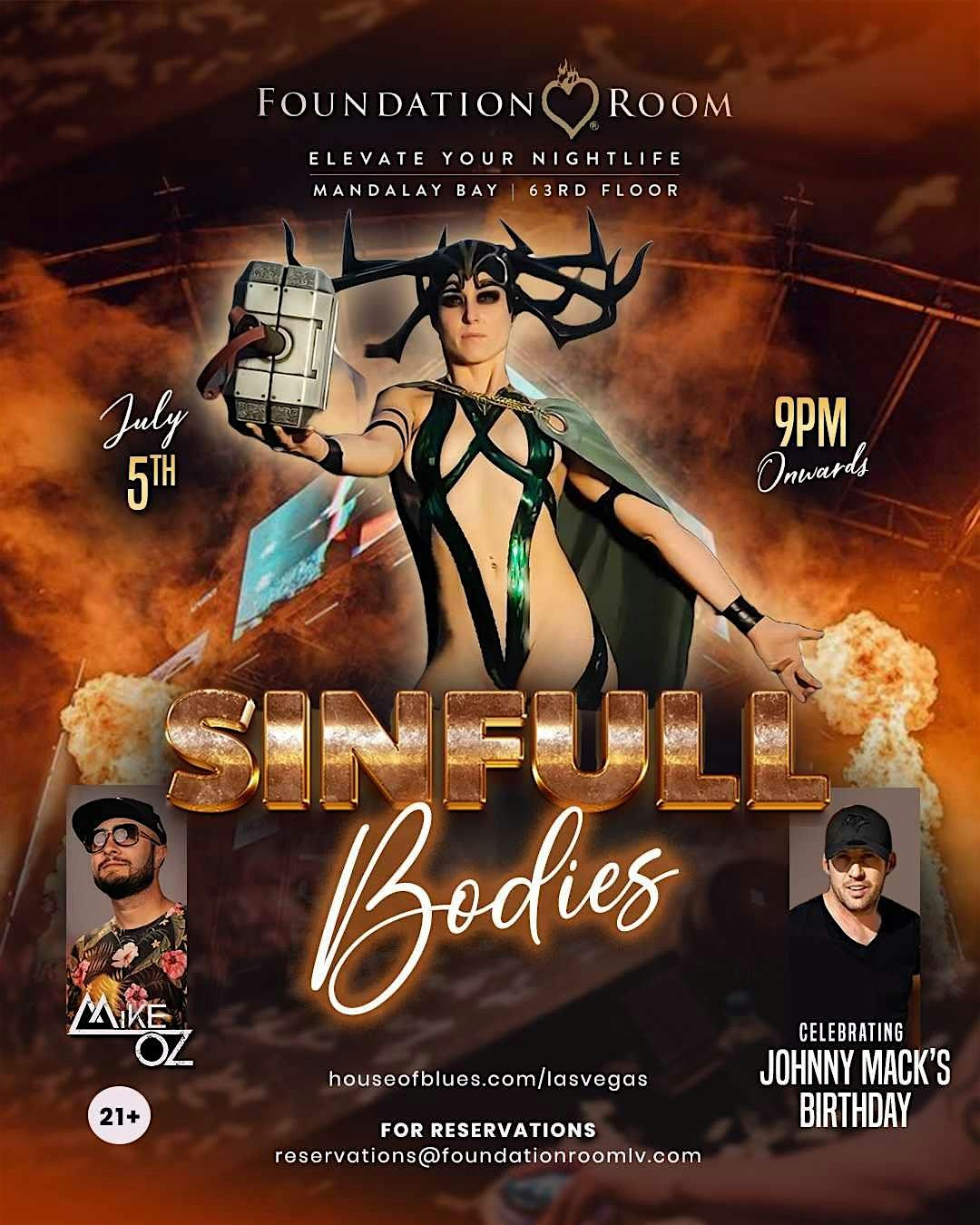 Sinfull Bodies Sexiest Party In Town