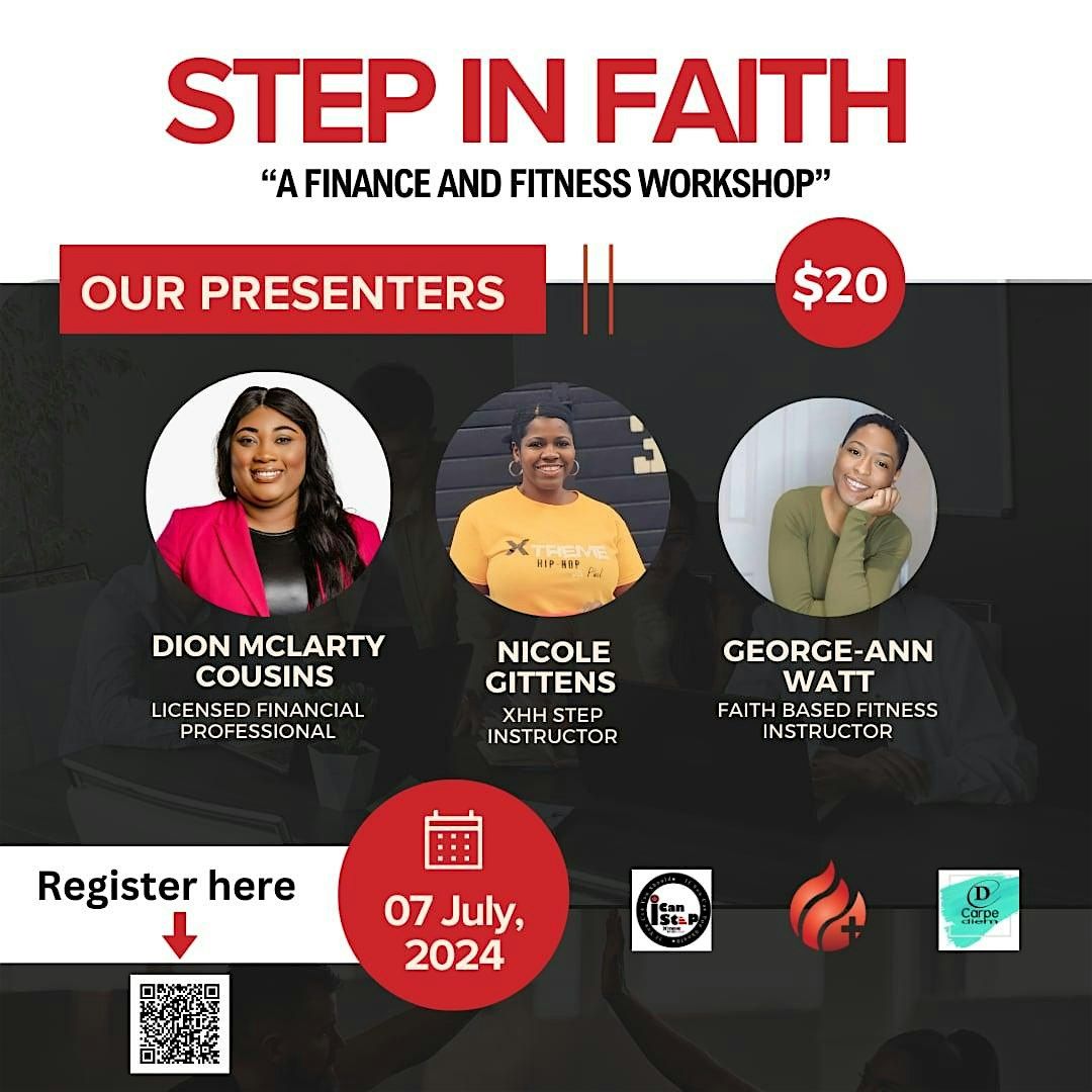 Step In Faith - A Fitness and Finance Workshop