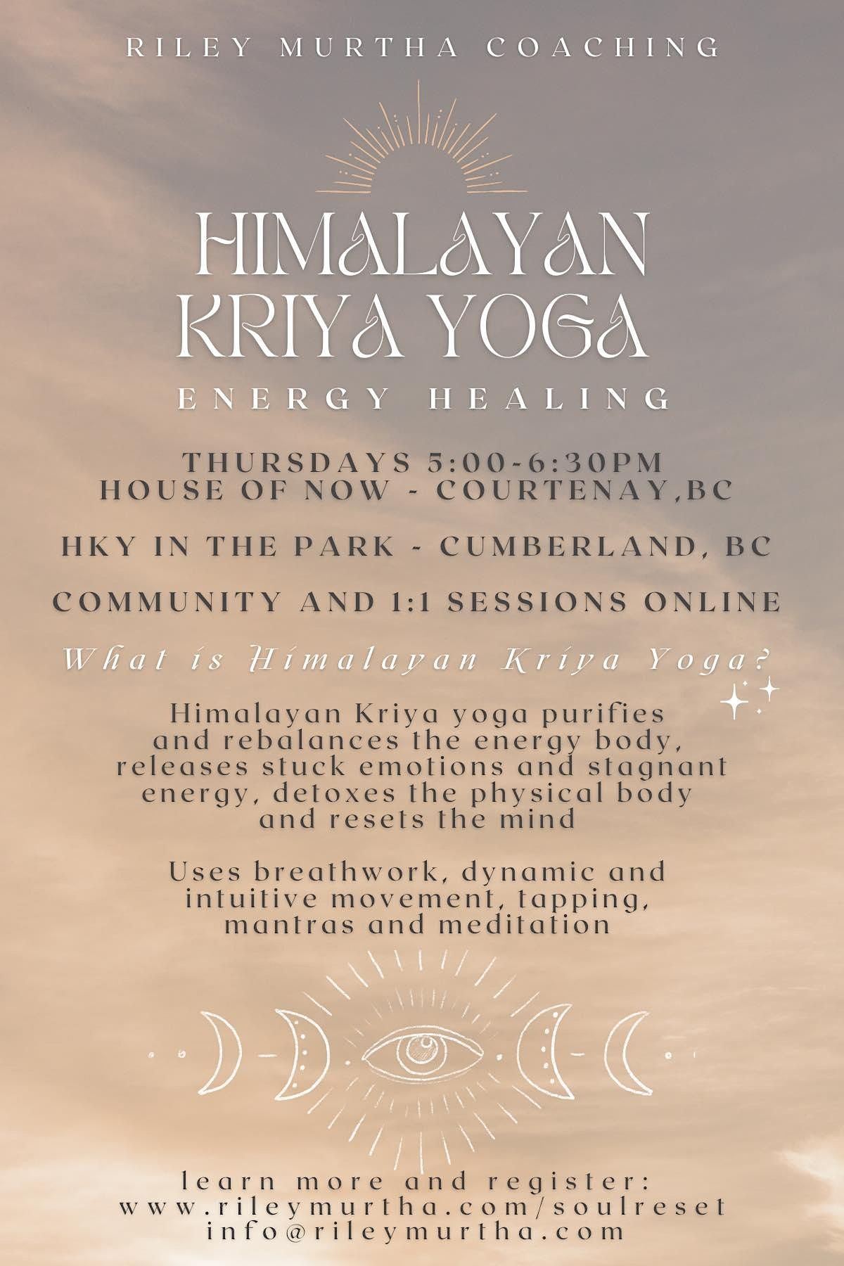 Himalayan Kriya Yoga Community Energy Healing