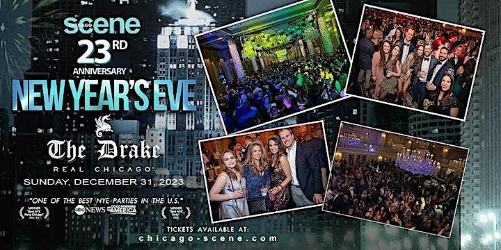 New Year's Eve Party - The Drake Hotel Chicago 2024 - Chicago Scene