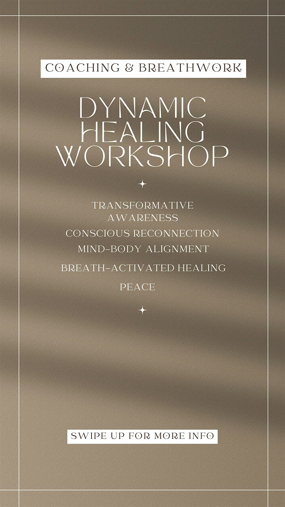 Dynamic Healing: Coaching & Breathwork 2 hrs Workshop