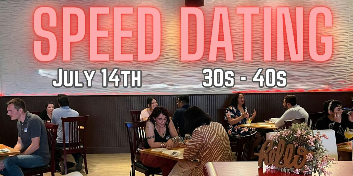 Speed Dating (30s-40s)