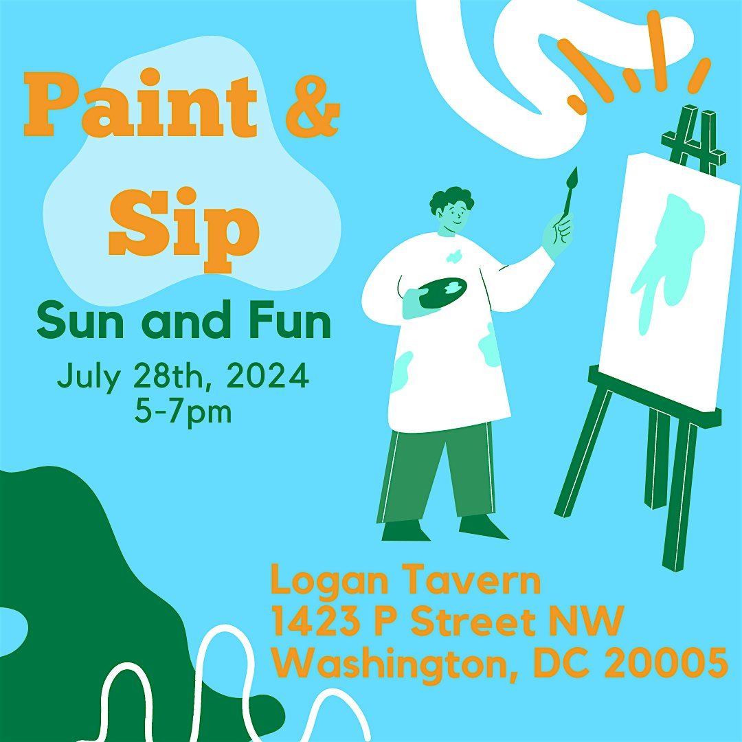 Paint and Sip: Sun & Fun