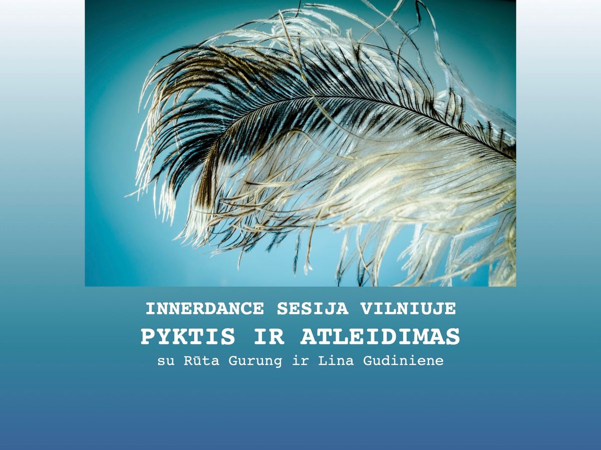 INNERDANCE VILNIUJE "Pyktis ir atleidimas"