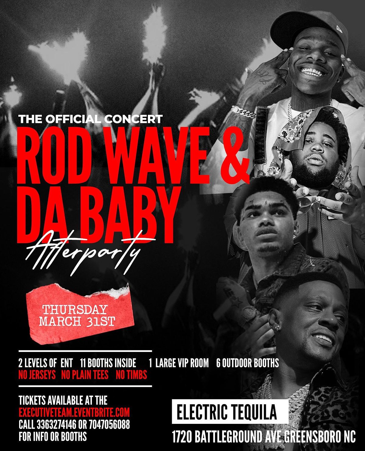 The OFFICIAL ROD WAVE AND FRIENDS CONCERT AFTERPARTY