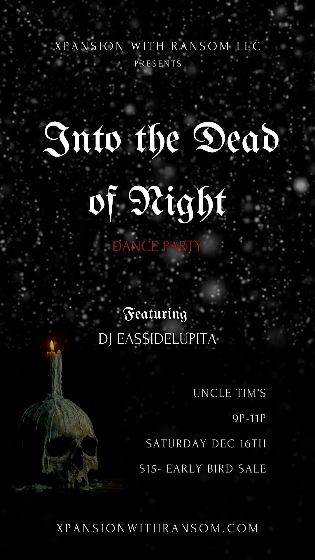 Into The Dead Of Night