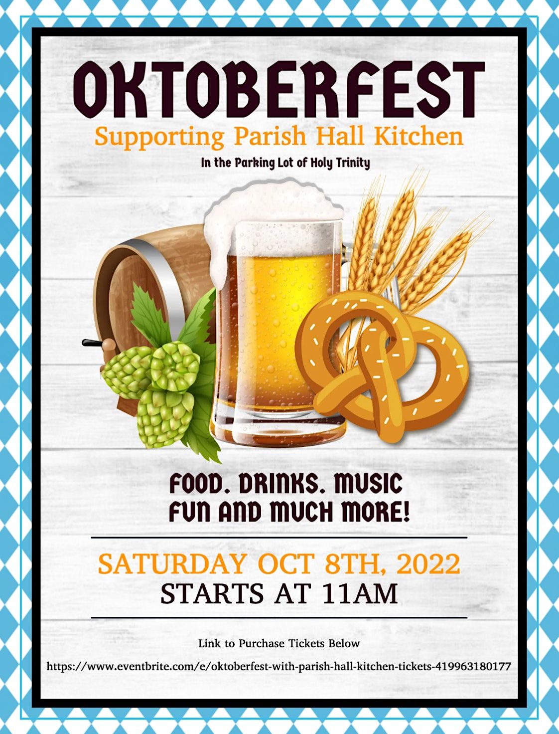 Oktoberfest with Parish Hall Kitchen, Church of the Holy Trinity, West