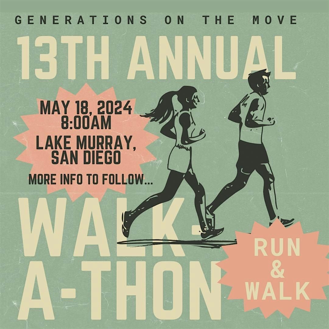 GENERATIONS ON THE MOVE 13TH ANNUAL 5k WALK\/RUN FOR SCHOLARSHIPS