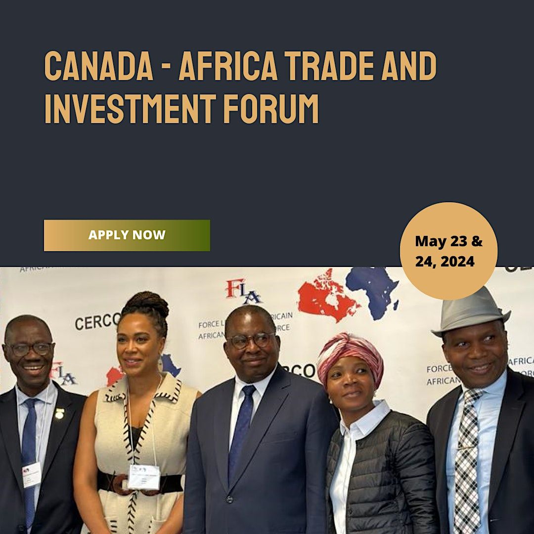 En pr\u00e9sentiel - Forum Canada Afrique sur le Commerce et l'Investissement