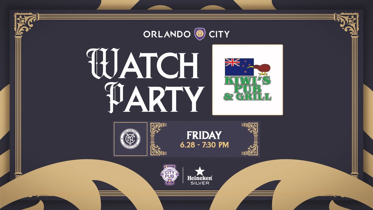 MLS Watch Party, presented by Heineken: Orlando City SC at New York City FC