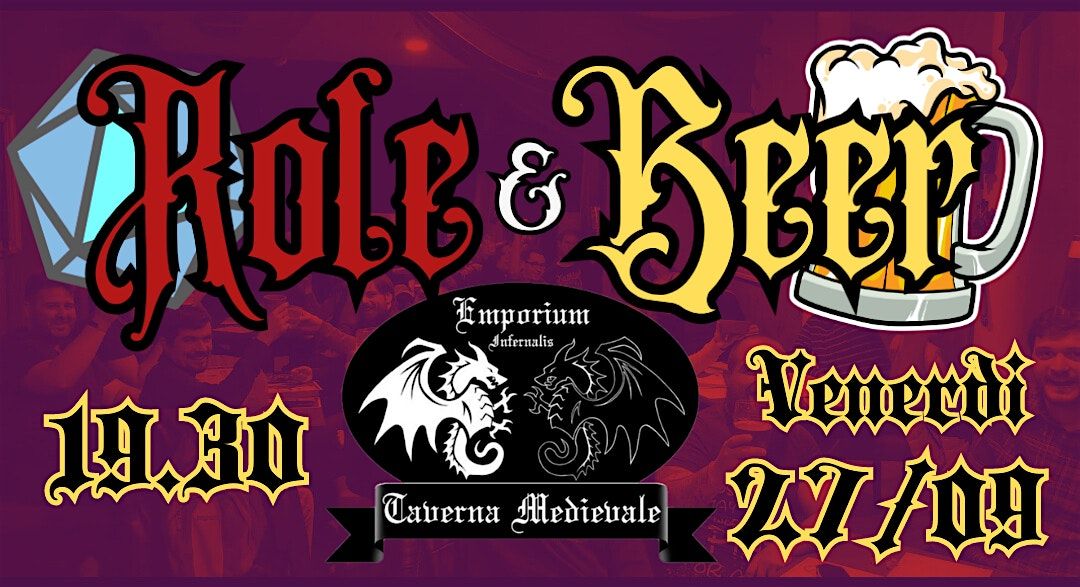 Role & Beer 15 @Emporium Infernalis