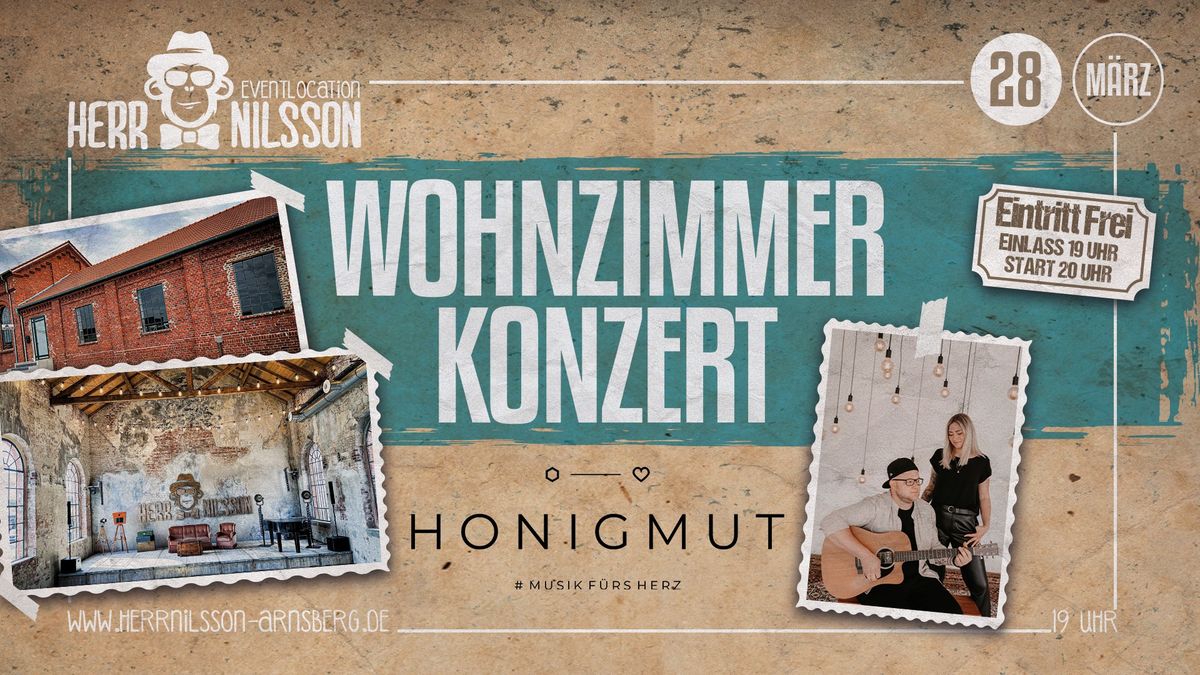 Wohnzimmerkonzert \u2718 HonigMut Live