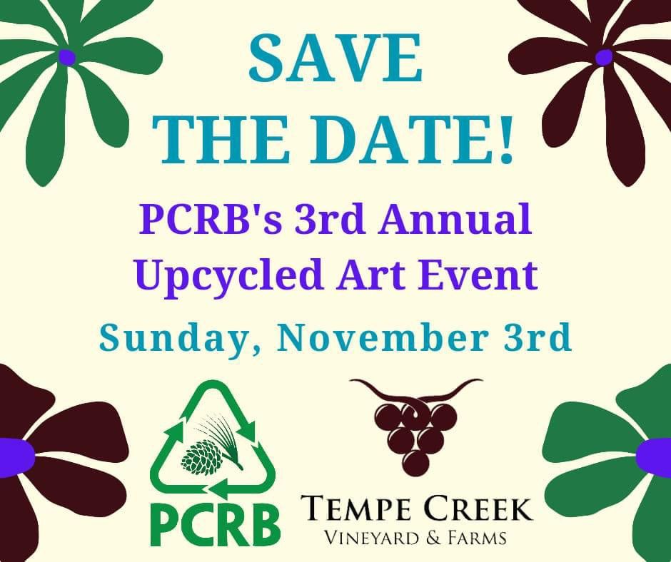 PCRB's Upcycled Art Event