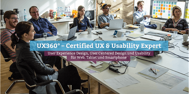 UX360\u00b0 \u2013 Certified UX & Usability Expert, Hamburg