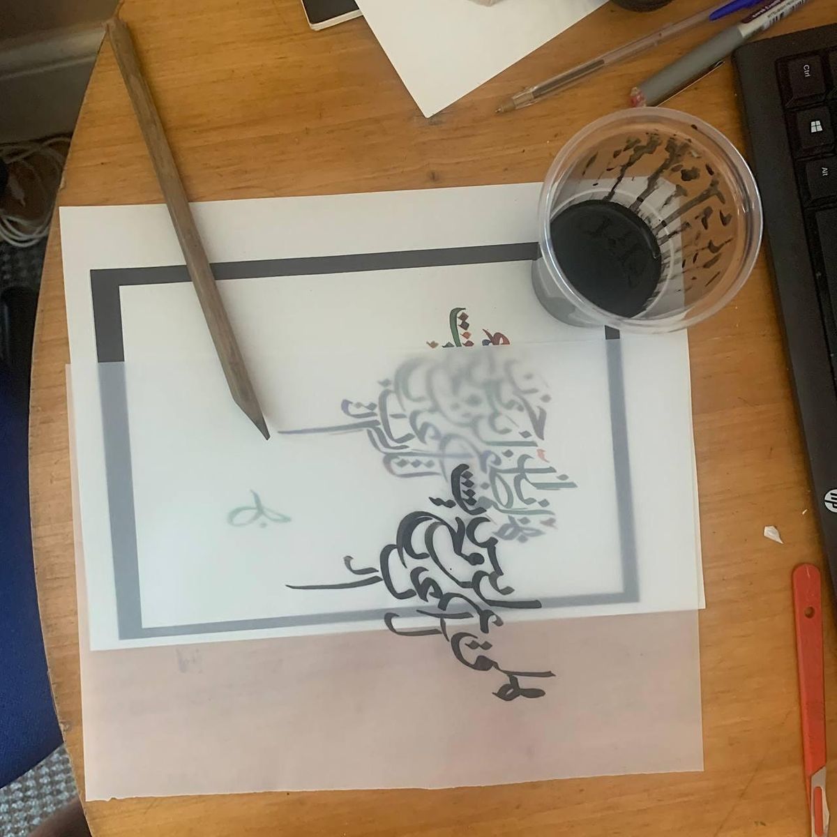 Introduction to the History of Arabic Calligraphy Workshop, The Lab ...