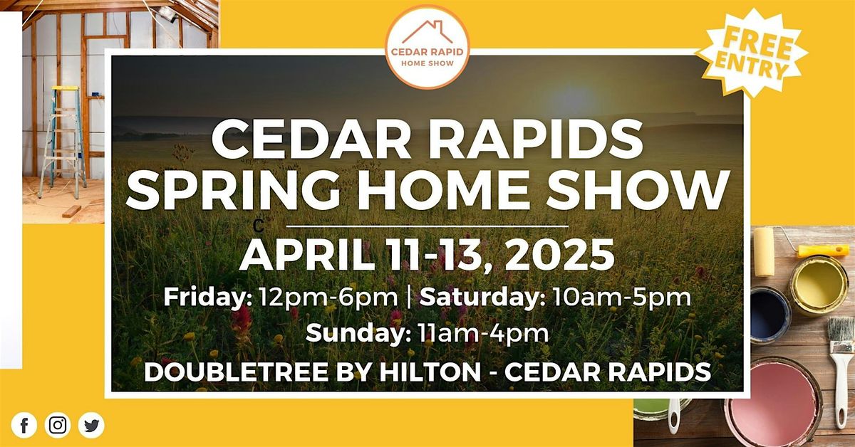 Cedar Rapids Home Show, April 2025