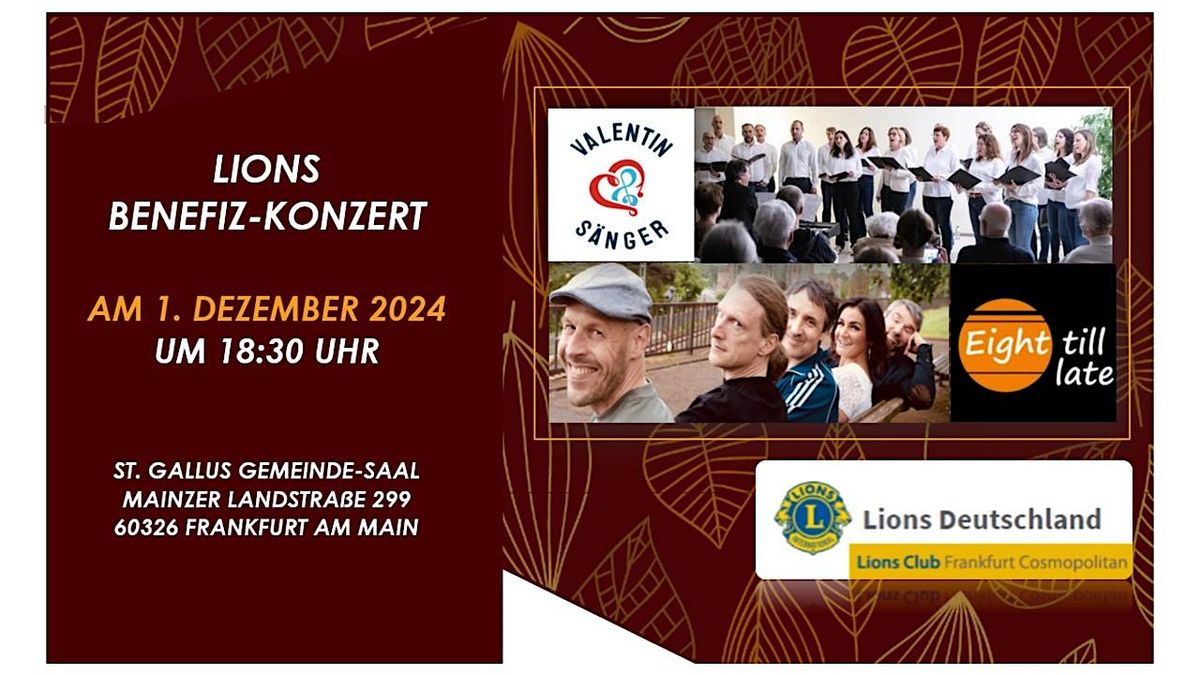 LIONS  BENEFIZ-KONZERT